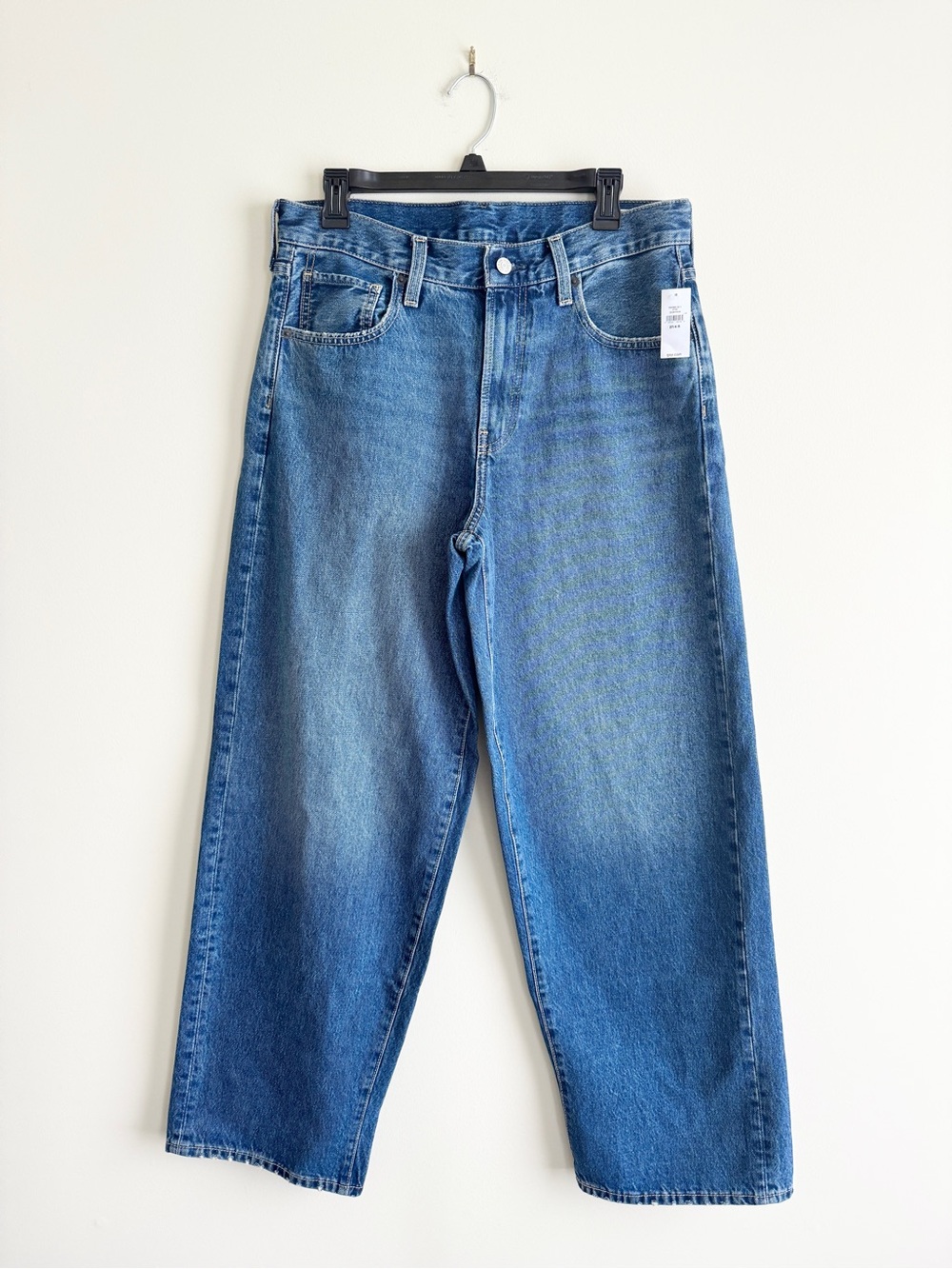 Hailey Bieber x Gap 1996 Extra Baggy Jeans Light Indigo Size 27 NWT - Picture 3 of 10